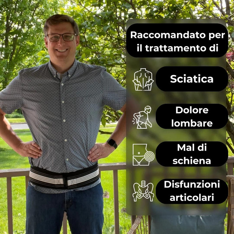 Wellness Belt - Elimina mal di schiena e sciatica